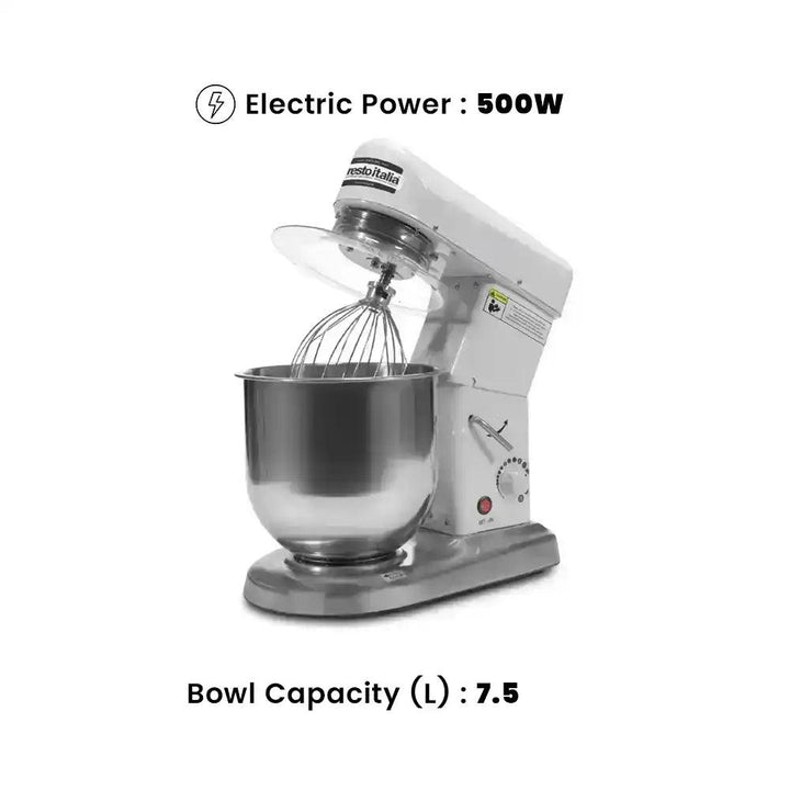 Resto Italia FP 107 Planetary Mixer 7.5 Liters 500 W   HorecaStore