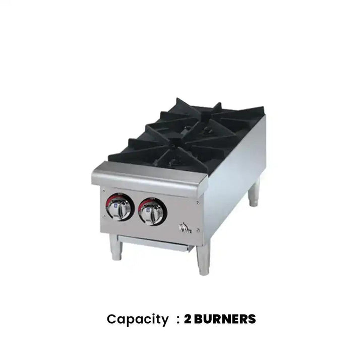 star manufacturing usa 602hf gas countertop cooker cast iron burner stainless steel 31 x 73 7 x 39 1 cm 2 knobs control