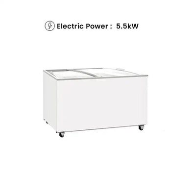 Coldera CL 400 DAC Electric Ice Cream Conservator With Curved Sliding Doors 393 L, Power 5.5KW - HorecaStore