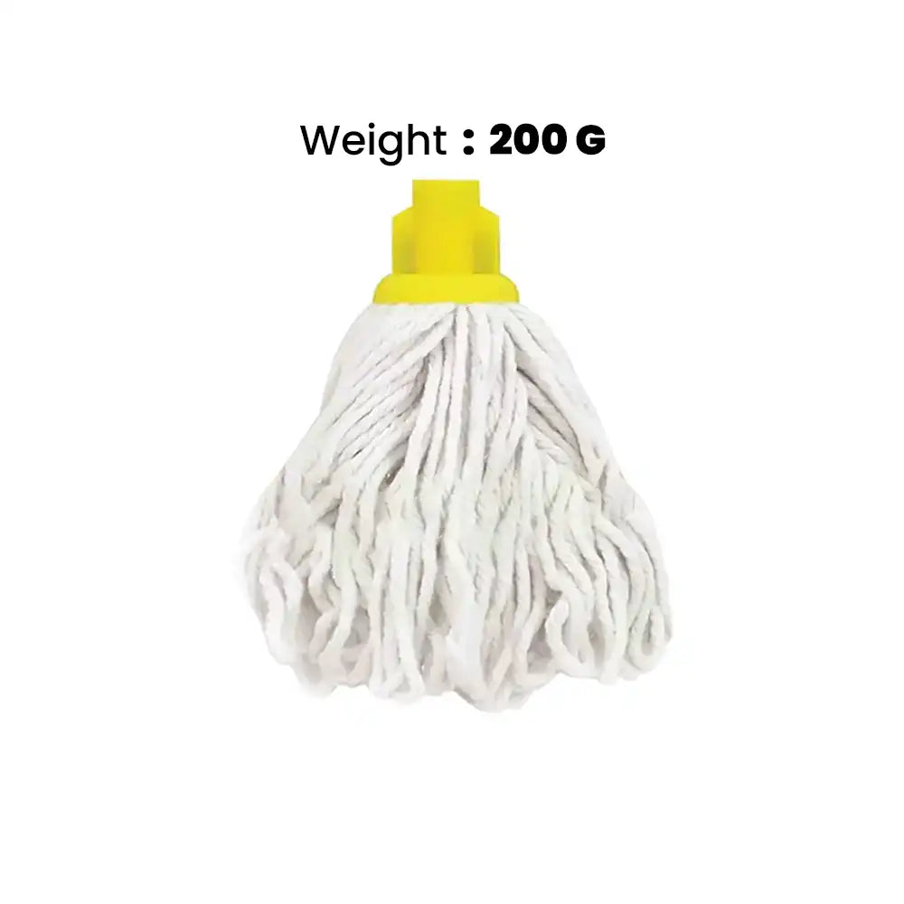 THS 100701 Yellow/White Microfiber Wet Mop Multicolor 150g