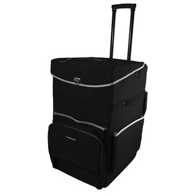 Quick Cart Heavy-Duty Nylon Housekeeping Compact Trolley