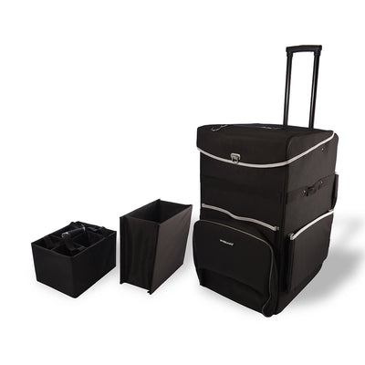 Quick Cart Heavy-Duty Nylon Housekeeping Compact Trolley