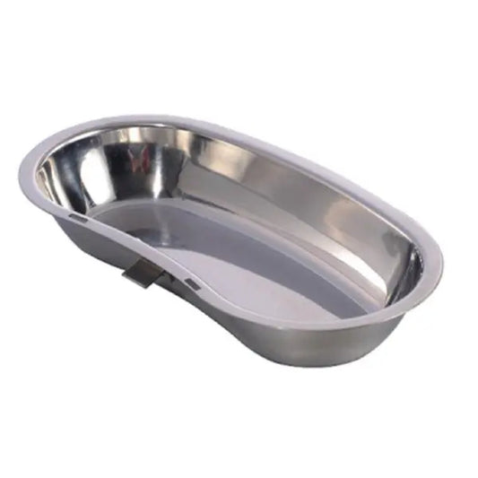 Wundermaxx Glück Stainless Steel Serving Spoon Holder For Round Chafing DIsh (Spoon Excluded), L 22 x W 11.8 x H 3.5 cm