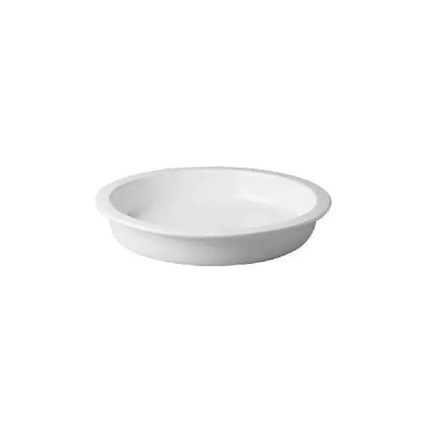 Wundermaxx Porcelain Round Pan Insert,  Ø 39 x H 6.5 cm,  Capacity  6 Litres