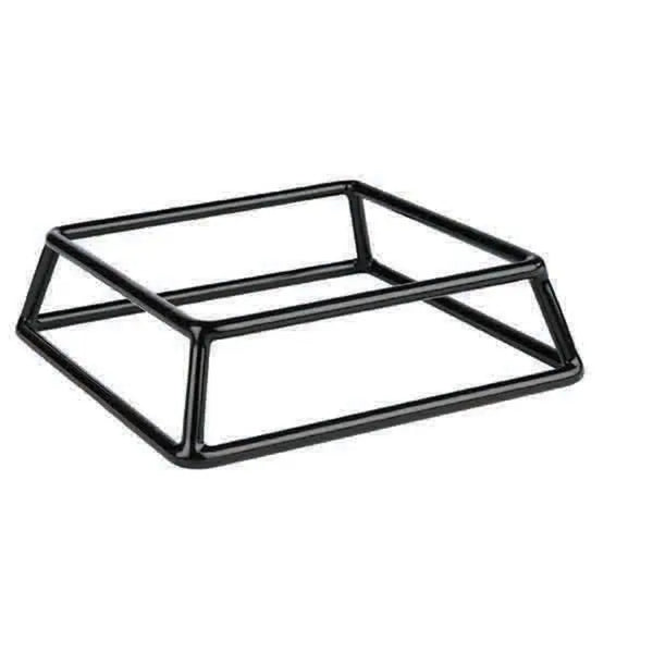 Wundermaxx Square Metal Buffet Stand, Ø 18 x D 18 x H 10 cm