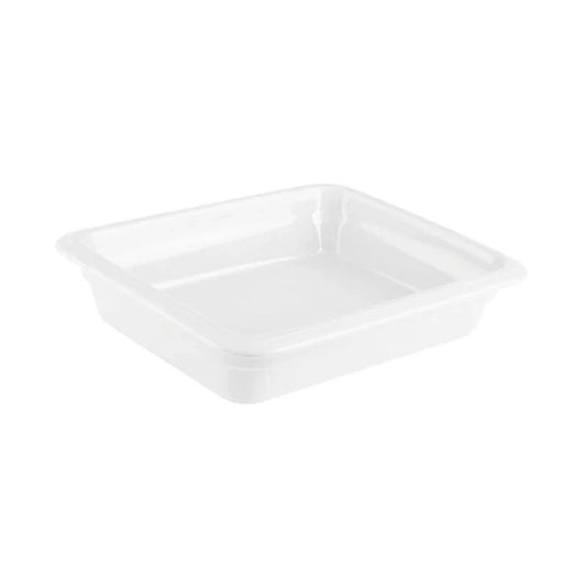 Wundermaxx Square Porcelain Insert,  L 35.3 x W 32.5 x H 6.5 cm,  Capacity 6 Litres