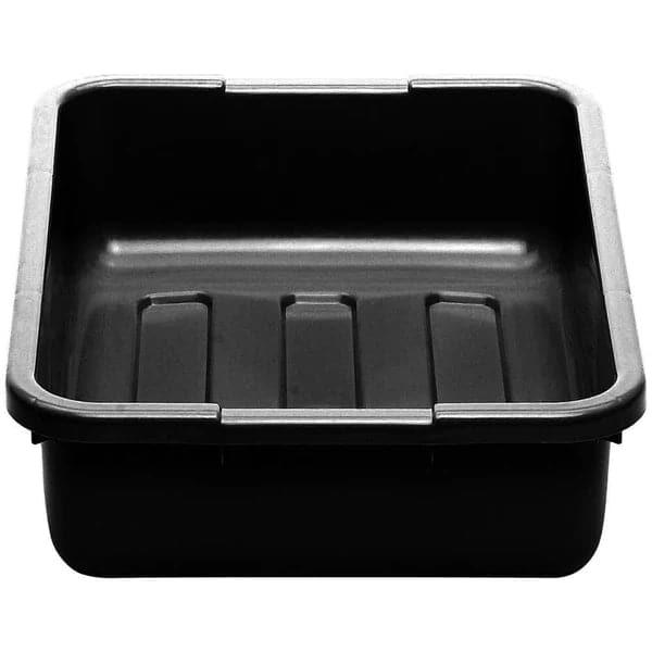 Cambro 21155CBP Polyethylene Tote Box 38.7 x 51.4 x 12.5 cm, Black - thehorecastore