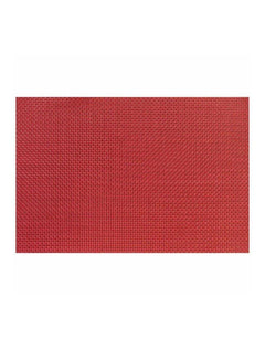 Stain Resistant Washable Placemat 45x30cm, Durable Non-Slip Heat Resistant PVC Table Mats Placemat for Dining Table,  Color Burgundy, Pack of 6