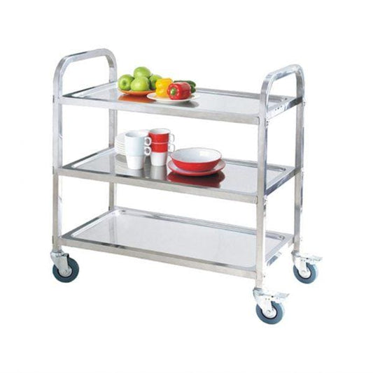 3 TIER SERVING TROLLEY SST - thehorecastore