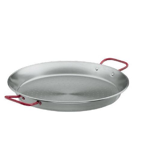 Lacor Spain 63635 Carbon Steel Round Paella Pan 34 cm