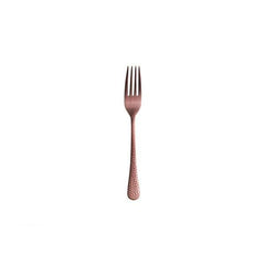 Furtino Hamford Dessert Fork Rose Matt 18/10 Stainless Steel Dessert Fork 4 mm, Pack of 12