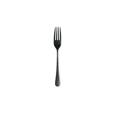 Furtino Hamford Dessert Fork Black Mirror 18/10 Stainless Steel Dessert Fork 4 mm, Pack of 6