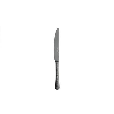 Furtino Hamford Dessert Knife Black Matt 18/10 Stainless Steel Dessert Knife 4 mm, Pack of 12