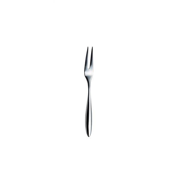 Furtino Wave 18/10 Stainless Steel Fruit Fork 4 mm, Length 14 cm, Pack of 12 - thehorecastore