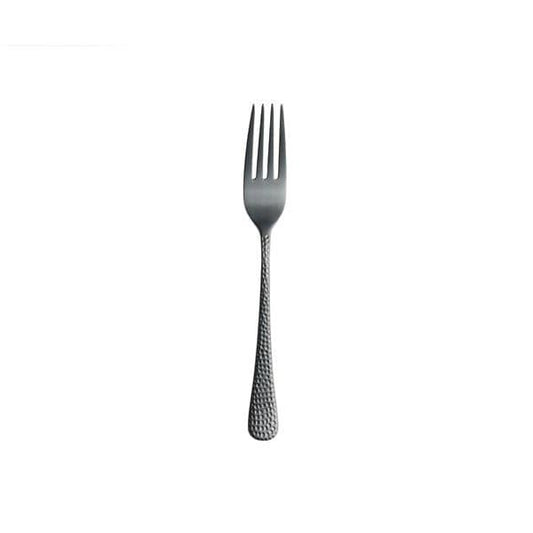 Furtino Hamford Table Fork Black Matt 18/10 Stainless Steel Table Fork 4 mm, Pack of 12