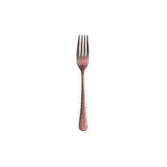 Furtino Hamford Table Fork Rose Matt 18/10 Stainless Steel Table Fork 4 mm, Pack of 12