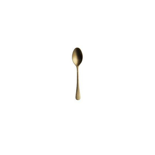 Furtino Hamford Tea Spoon Gold Matt 18/10 Stainless Steel Tea Spoon 4 mm, Pack of 6