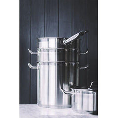 Lacor Spain 57029 Stainless Steel Eco Chef Sauce Pot 28 cm, 10 Liters Induction